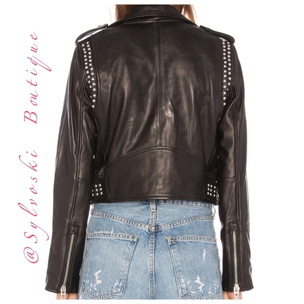🔥BLANKNYC Black Smoke Leather Jacket in Black - Picture 3 of 6